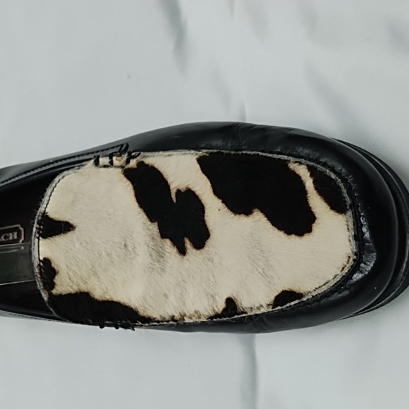 COACH Zora Cowskin Loafers Size 9 - Picture 4 of 9